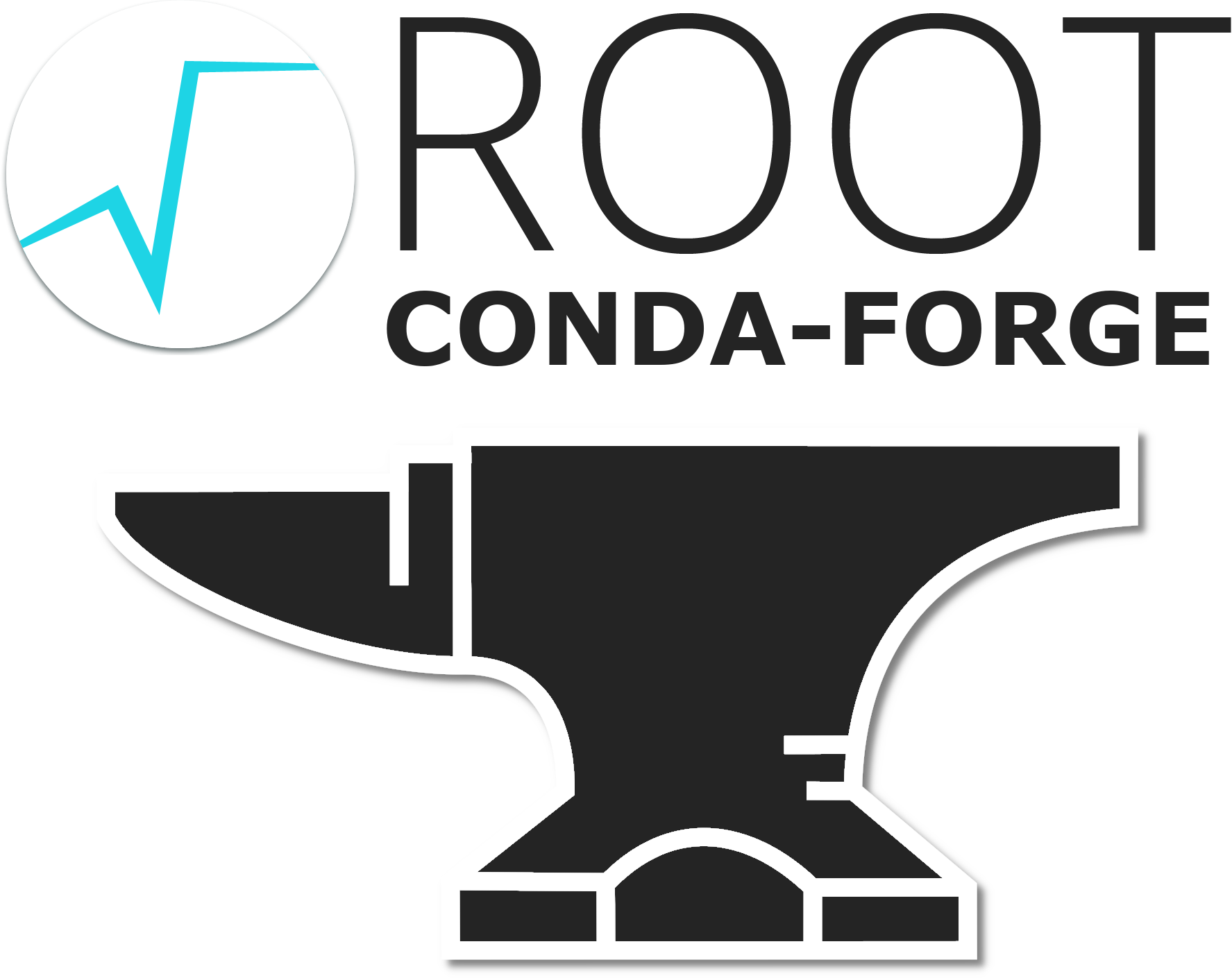 ROOT on Conda-Forge logo
